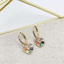 Treasure Jewels, Inc. Jewelry*Rainbow Heart Earring