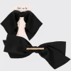 KITSCH Beauty*Recycled Fabric Bow Hair Clip - Black
