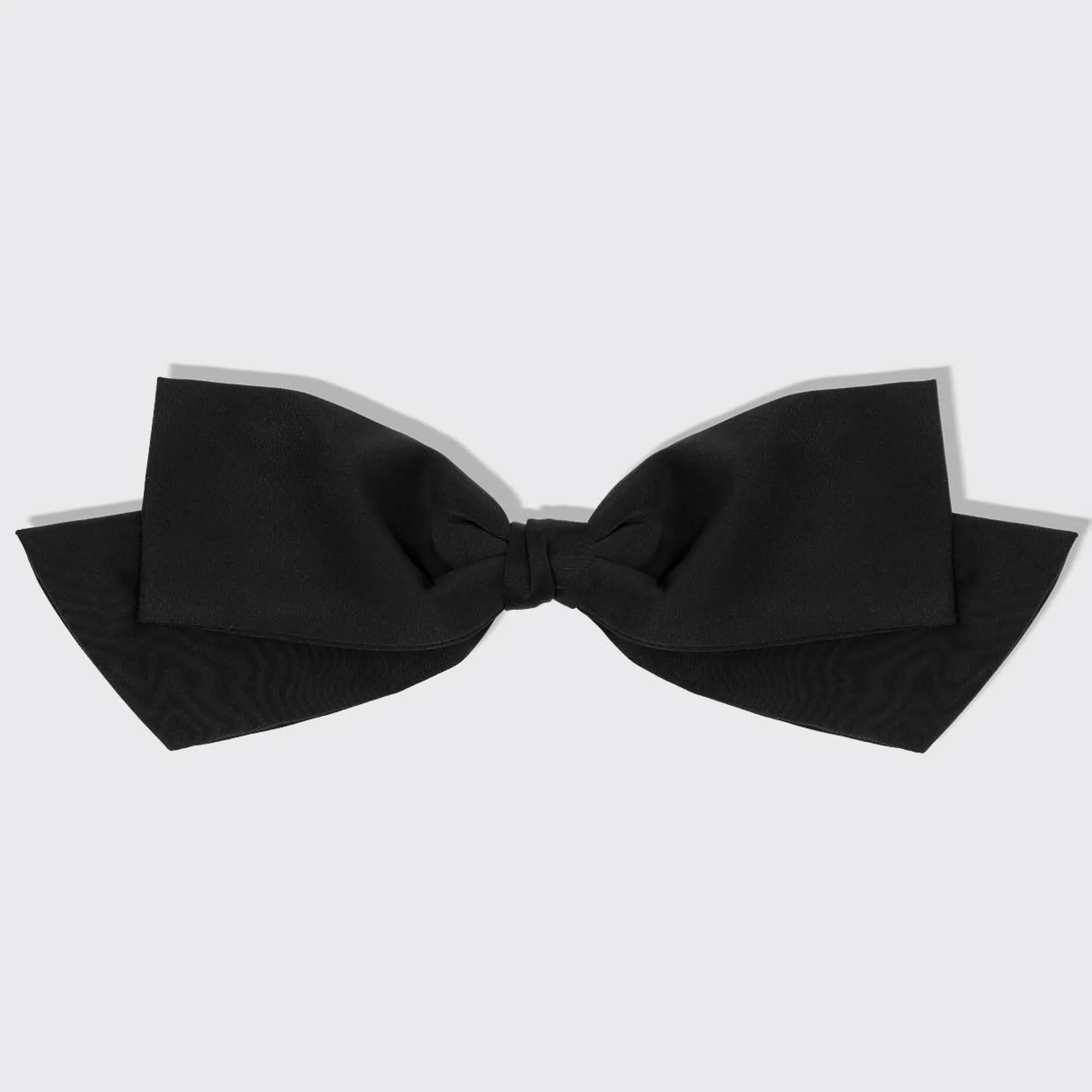 KITSCH Beauty*Recycled Fabric Bow Hair Clip - Black