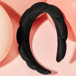 KITSCH Beauty*Recycled Fabric Cloud Headband 1pc - Black