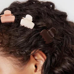 KITSCH Beauty*Recycled Plastic Mini Cloud Claw Clips 8pc Set - Rosewood