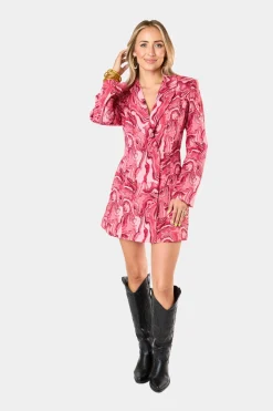 BuddyLove Clothing Label Long Sleeve Dresses | Mini Dresses*Riley Blazer Dress - Jupiter