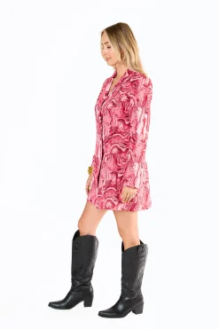 BuddyLove Clothing Label Long Sleeve Dresses | Mini Dresses*Riley Blazer Dress - Jupiter