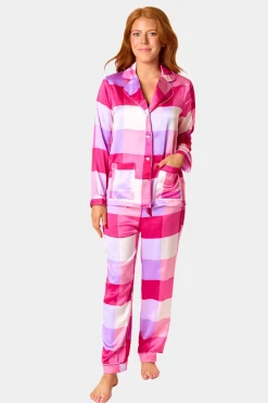 BuddyLove Clothing Label Pajamas*Ripley Pajama Set - Pink Plaid