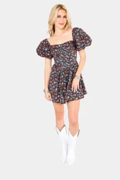 BuddyLove Clothing Label Short Sleeve Dresses | Brunch Dresses*Romeo Puff Sleeve Mini Dress -