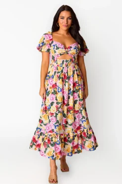 BuddyLove Clothing Label Short Sleeve Dresses | Bump Friendly*Ross Cut Out Midi Dress -