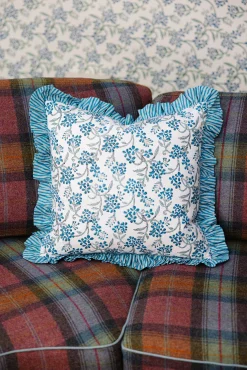 Furbish Studio Home & Gift*Ruffle Throw Pillow - Sanibel