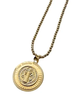Gold.en Hour Jewelry Jewelry | Swim*San Benito Medallion Necklace - Gold