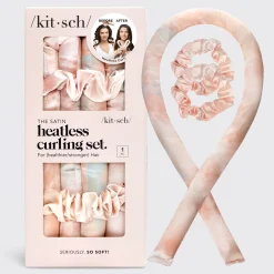 KITSCH Beauty*Satin Heatless Curling Set - Sunset Tie Dye