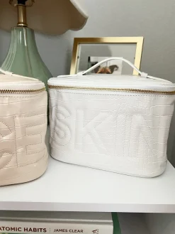 KenzKustomz Handbags*Skin - White Crocodile Open Top