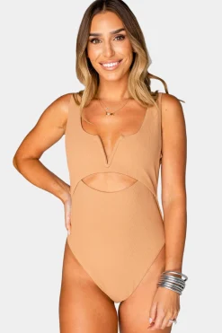BuddyLove Clothing Label Swim | Swim*Skipper Cut Out Front One-Piece -