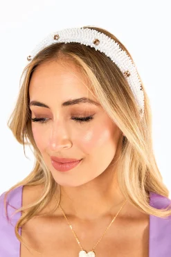 Lobe Love Hair Accessories*Stay Magical Headband - White