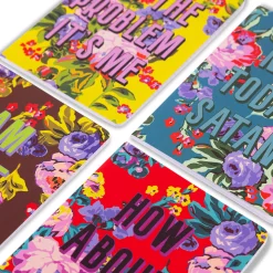 Furbish Studio Home & Gift*Stitched Notebook S/4 - Bold Floral