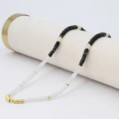 Treasure Jewels, Inc. Jewelry*Stormy Black Sky Gemstone Necklace