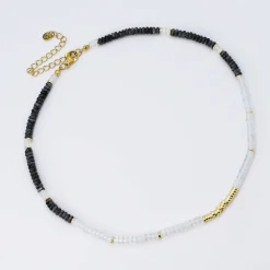 Treasure Jewels, Inc. Jewelry*Stormy Black Sky Gemstone Necklace