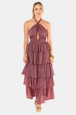 BuddyLove Clothing Label Sleeveless Dresses | Party Dresses*Talia Halter Long Dress -