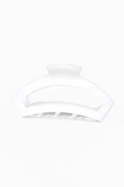 Teleties Hair Accessories | Swim*Large Open Hair Clip - Coconut