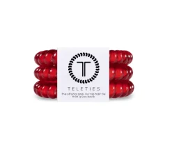 Teleties Hair Accessories*Small Ponytail Holder - Scarlet Red