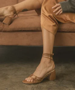 Oasis Society Shoes*The Celia | Knotted Lace Up Heel