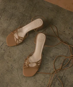 Oasis Society Shoes*The Celia | Knotted Lace Up Heel