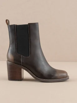 Oasis Society Shoes*The Dakota | Heeled Chelsea Bootie