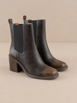 Oasis Society Shoes*The Dakota | Heeled Chelsea Bootie