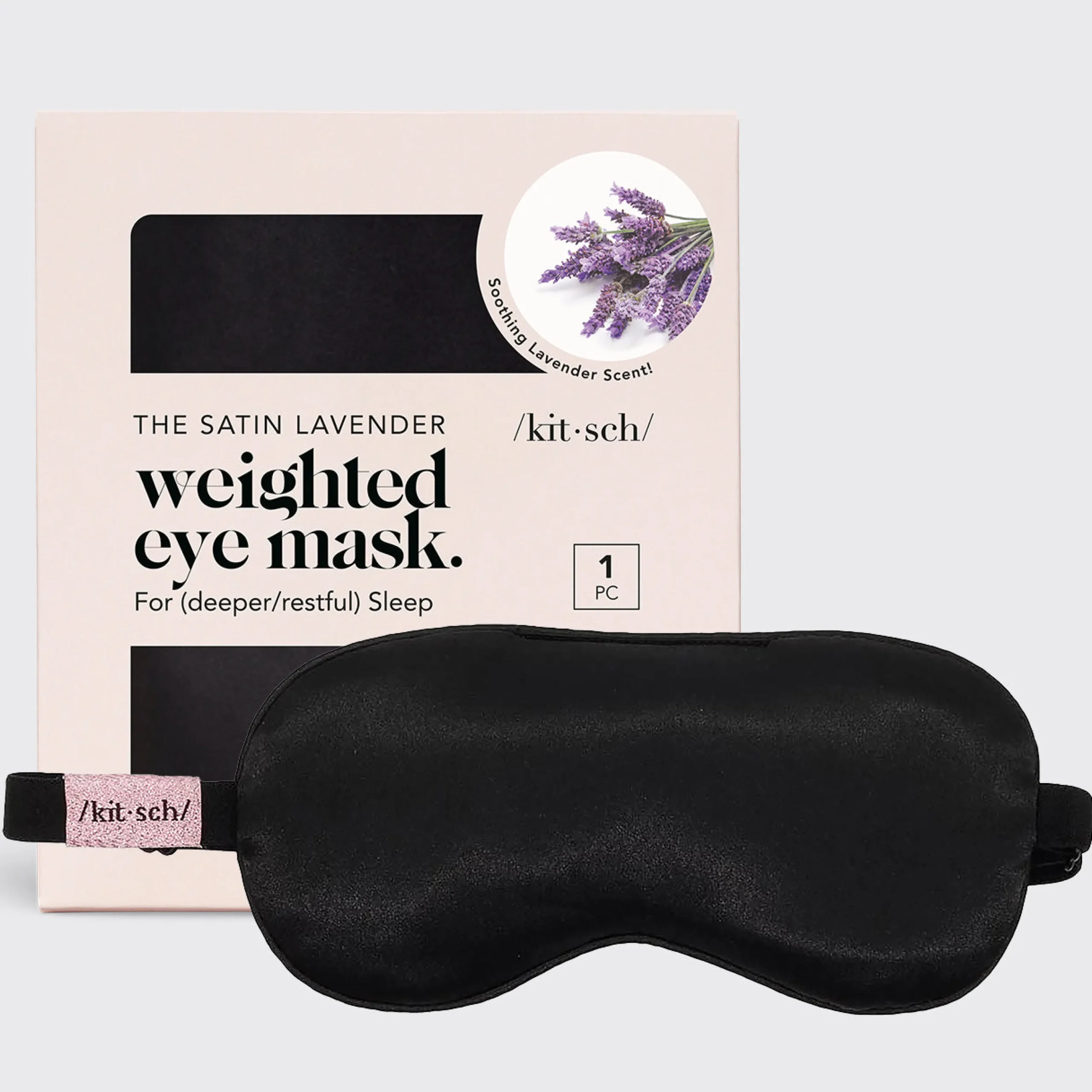 KITSCH Beauty*The Lavender Weighted Satin Eye Mask