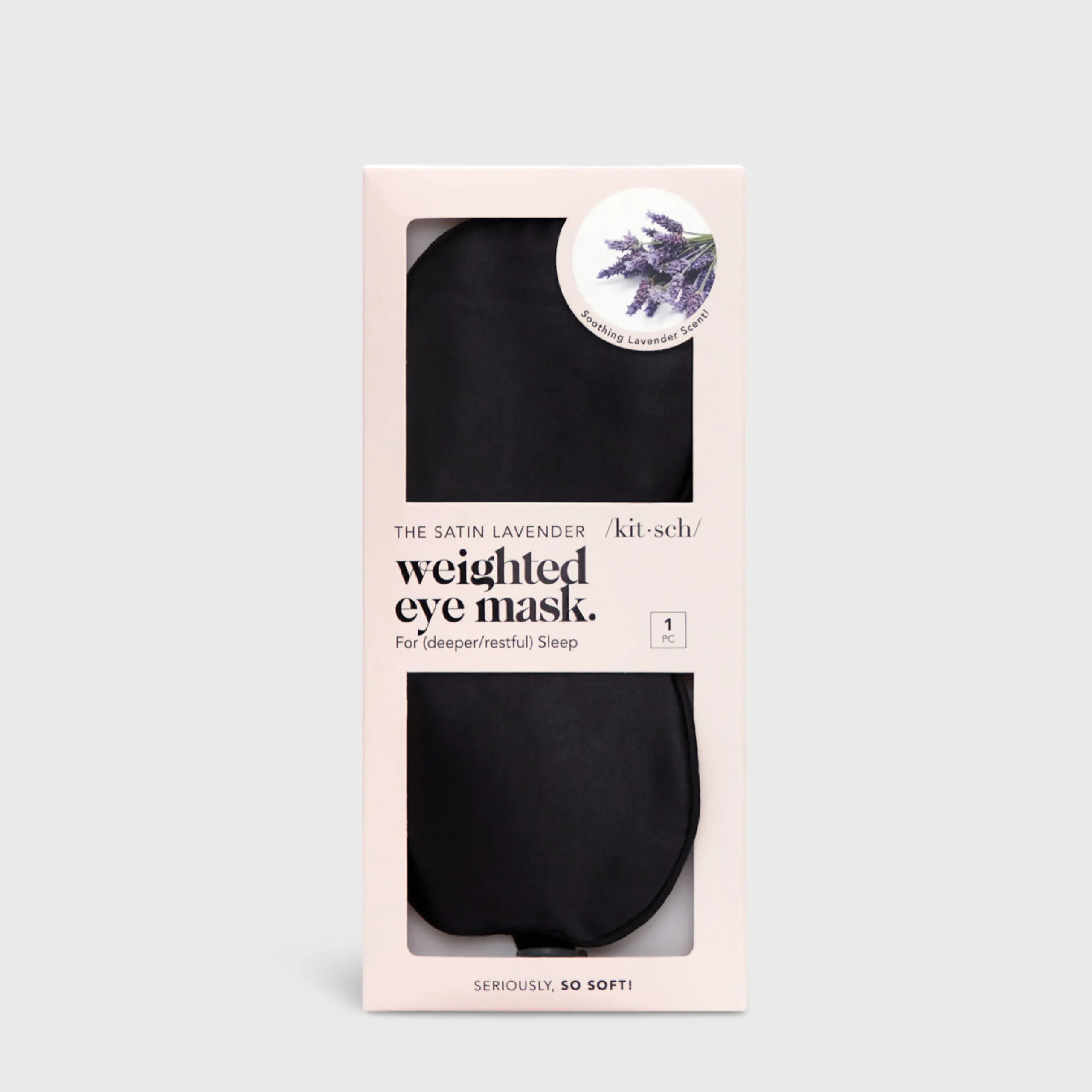 KITSCH Beauty*The Lavender Weighted Satin Eye Mask