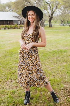 BuddyLove Clothing Label Sleeveless Dresses | Brunch Dresses*Tiff Midi Slip Dress -