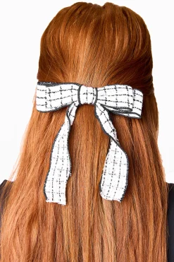 Gemelli Hair Accessories*Tracey Bow - White