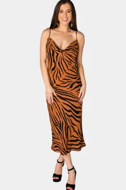 BuddyLove Clothing Label Sleeveless Dresses | Midi Dresses*Tracy Midi Slip Dress - Mowgli