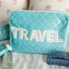 KenzKustomz Handbags*Travel XL - Baby Blue Velvet