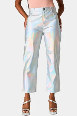 BuddyLove Clothing Label Bottoms | Party Dresses*Travolta High-Rise Metallic Pants -
