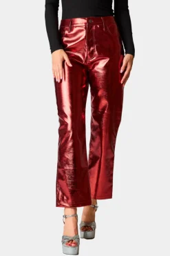 BuddyLove Clothing Label Bottoms | Party Dresses*Travolta High-Rise Metallic Pants -