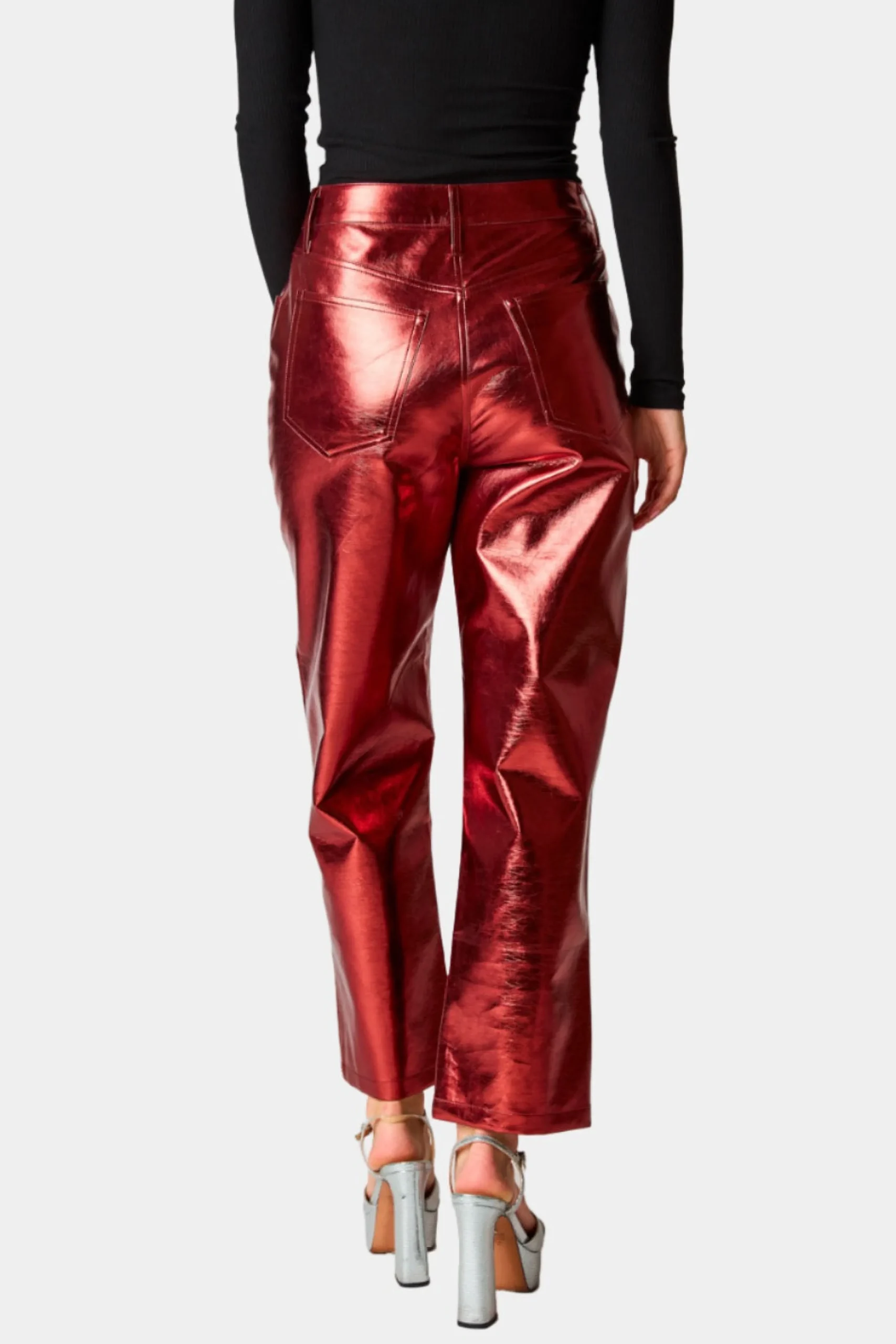 BuddyLove Clothing Label Bottoms | Party Dresses*Travolta High-Rise Metallic Pants -