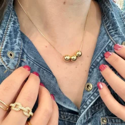 Treasure Jewels, Inc. Jewelry*Triple Fireball Necklace