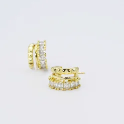 Treasure Jewels, Inc. Jewelry*Triple Textured Huggies Earring