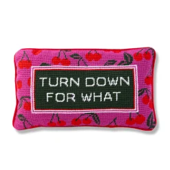 Furbish Studio Home & Gift*Turn Down Needlepoint Pillow