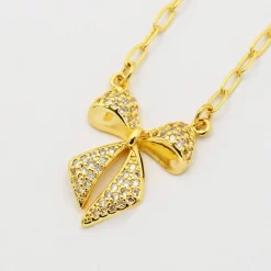 Treasure Jewels, Inc. Jewelry*Twinkle Bow Necklace