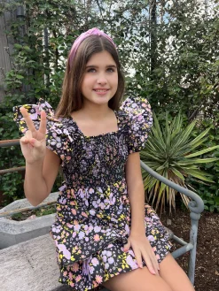 BuddyLove Clothing Label Sets | Tween*Tyler Tween Outfit Set - Black Daisy