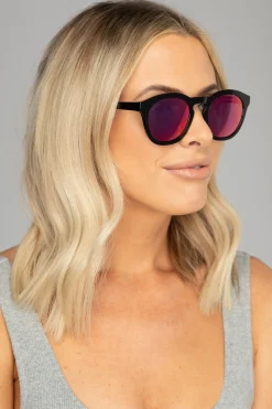 BuddyLove Clothing Label Swim | Swim*Val Acetate Framed Sunglasses - Pink
