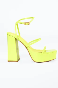 Billini Shoes*Vincija Platform Heel - Wasabi
