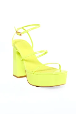 Billini Shoes*Vincija Platform Heel - Wasabi