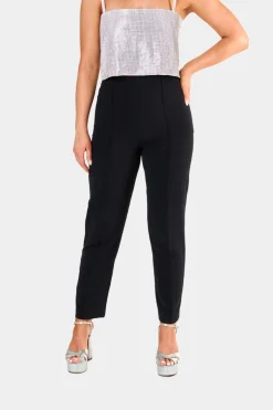 BuddyLove Clothing Label Sets | Bottoms*Waldorf High-Waisted Pants - Obsidian