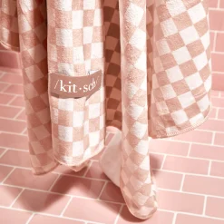 KITSCH Beauty*XL Quick-Dry Hair Towel Wrap - Checker