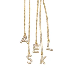 Idlewild Everyday Jewelry*Yours Truly Initial Necklace
