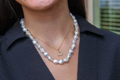Idlewild Everyday Jewelry*Yours Truly Initial Necklace