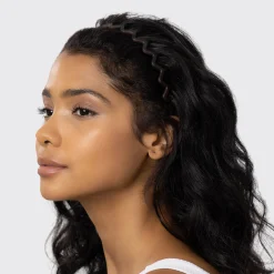 KITSCH Beauty*Zig Zag Headband 2pc - Black & Tort