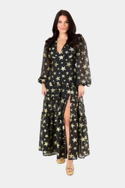 BuddyLove Clothing Label Long Sleeve Dresses | Party Dresses*Zodiak Long Sleeve Maxi Dress - Super Nova